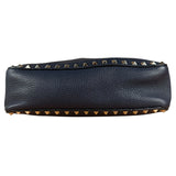 Valentino Navy RockStud Messenger Bag