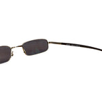 Prada Vintage Blue Square Frame Sunglasses (RX)