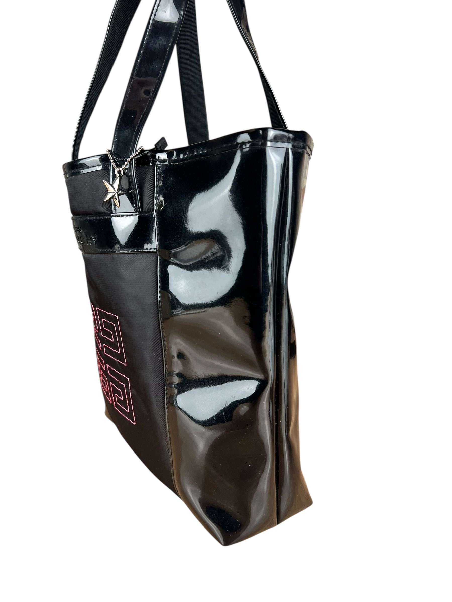 Givenchy Parfums Black Patent Tote