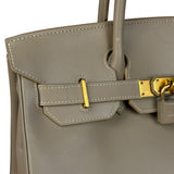 Hermes Birkin 30 Argile Box Brushed Gold 2003