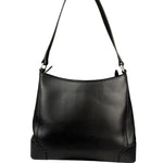 Burberry Black Leather Hobo Bag