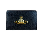 Vivienne Westwood Leather Orb Emblem Card Case
