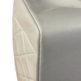 Chanel White Lambskin Diana Bijoux Flap 1992