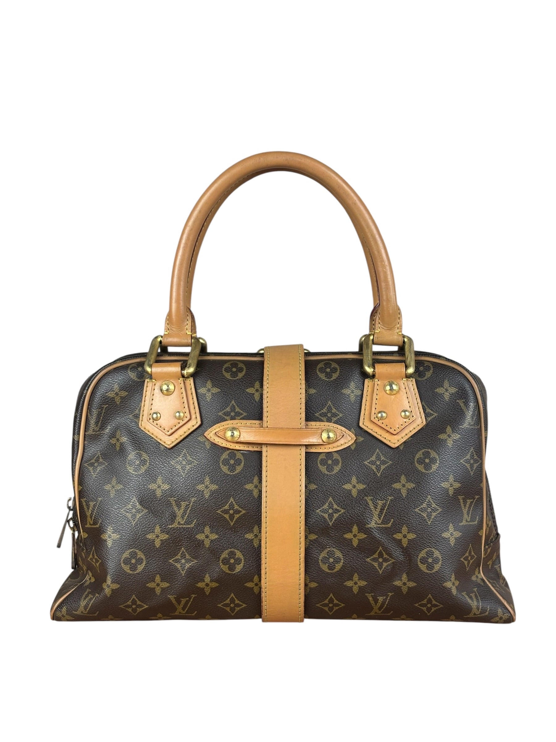 Louis Vuitton Monogram Manhattan Handbag MM