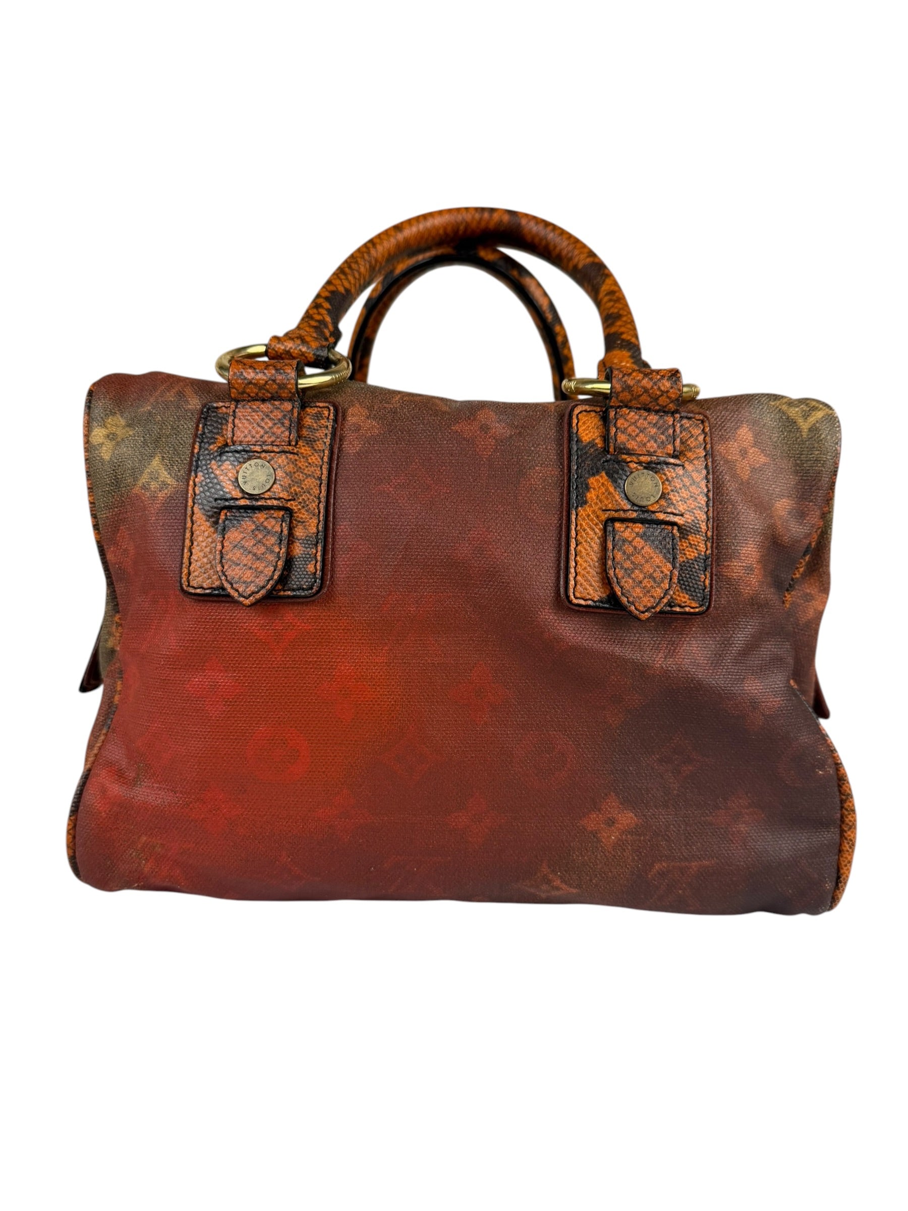 Louis Vuitton Multicolor Leather Mancrazy Jokes Handbag