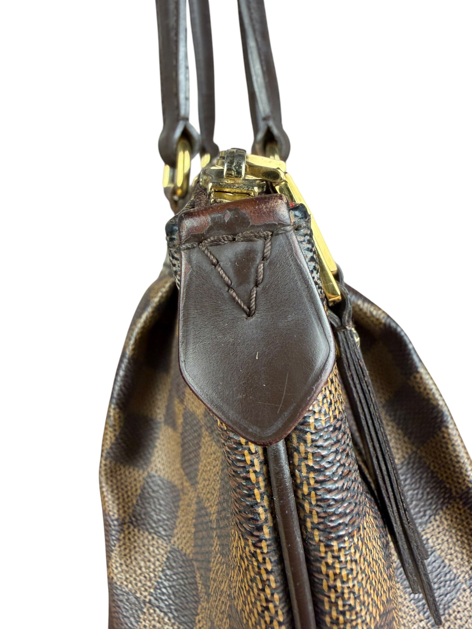 Louis Vuitton Canvas Damier Ebene Totally Shoulder/Tote Bag
