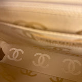 Chanel Gold Patent East West Stitch Flap Bag 2002