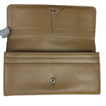 Fendi Beige Monster Face Leather Long Wallet