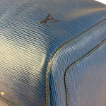 Louis Vuitton Blue Epi Leather Keepall 45