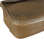 Celine Vintage Brown Leather Crossbody