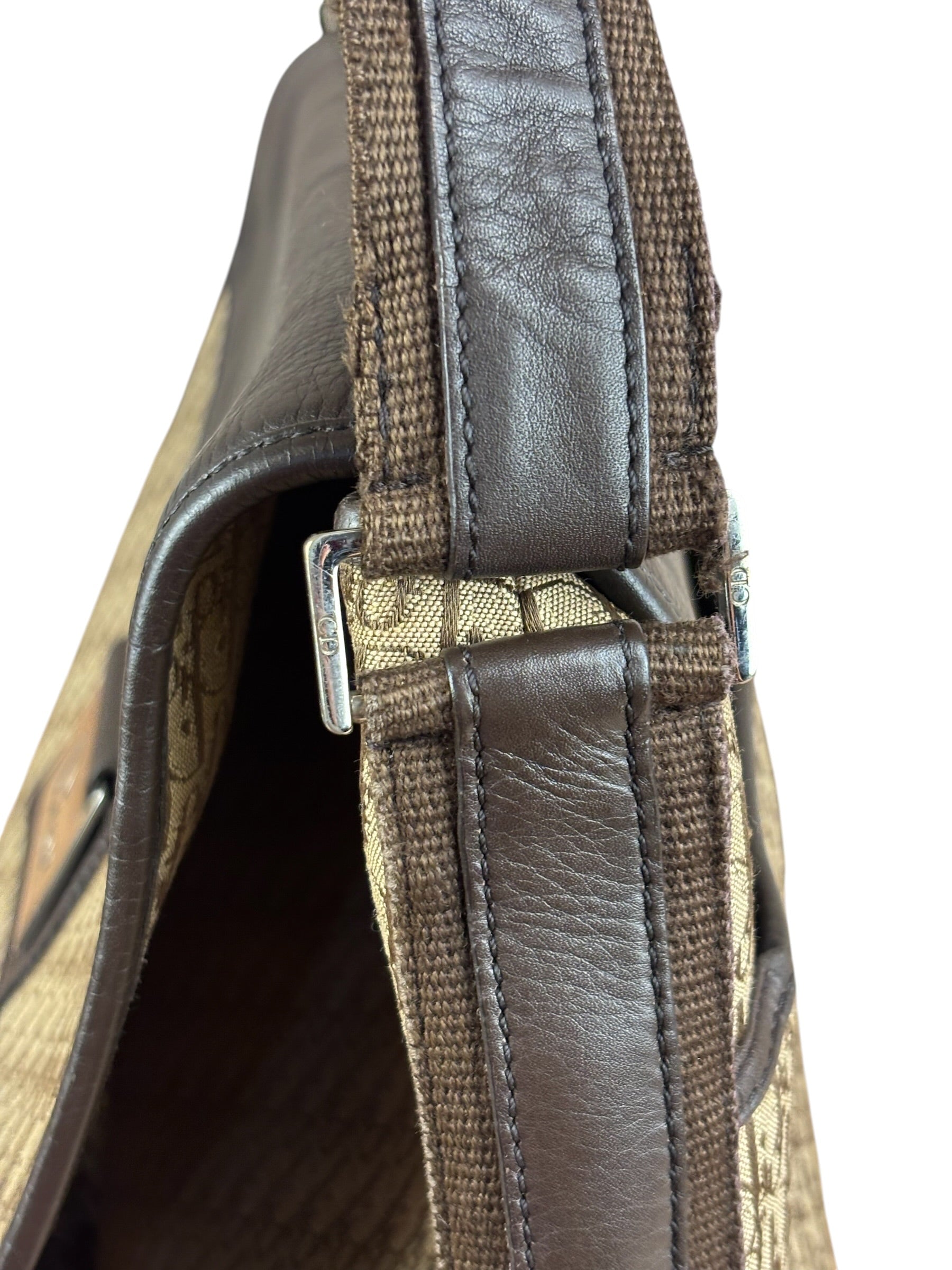 Christian Dior Vintage Trotter Street Chic Messenger Bag
