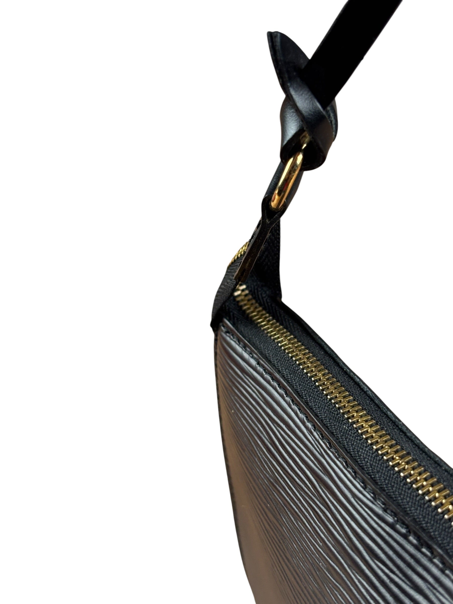 Louis Vuitton Black Epi Pochette
