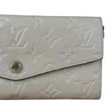 Louis Vuitton Empreinte Leather Beige Sarah Wallet