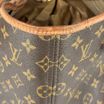 Louis Vuitton Dark Brown Canvas Monogram Neverfull Shoulder Bag PM