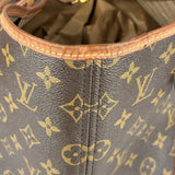 Louis Vuitton Dark Brown Canvas Monogram Neverfull Shoulder Bag PM