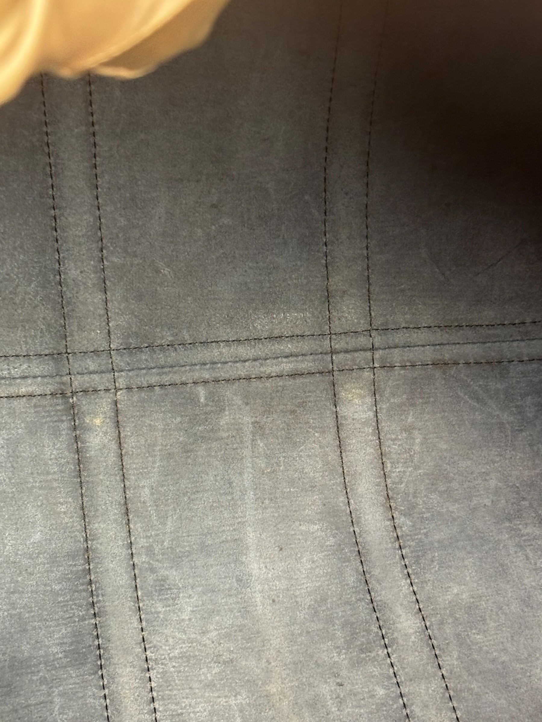 Louis Vuitton Blue Epi Leather Keepall 45