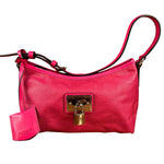 Loewe Fucshia Padlock Shoulder Pochette