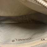 Chanel Beige Quilted Leather Chain Shoulder Bag