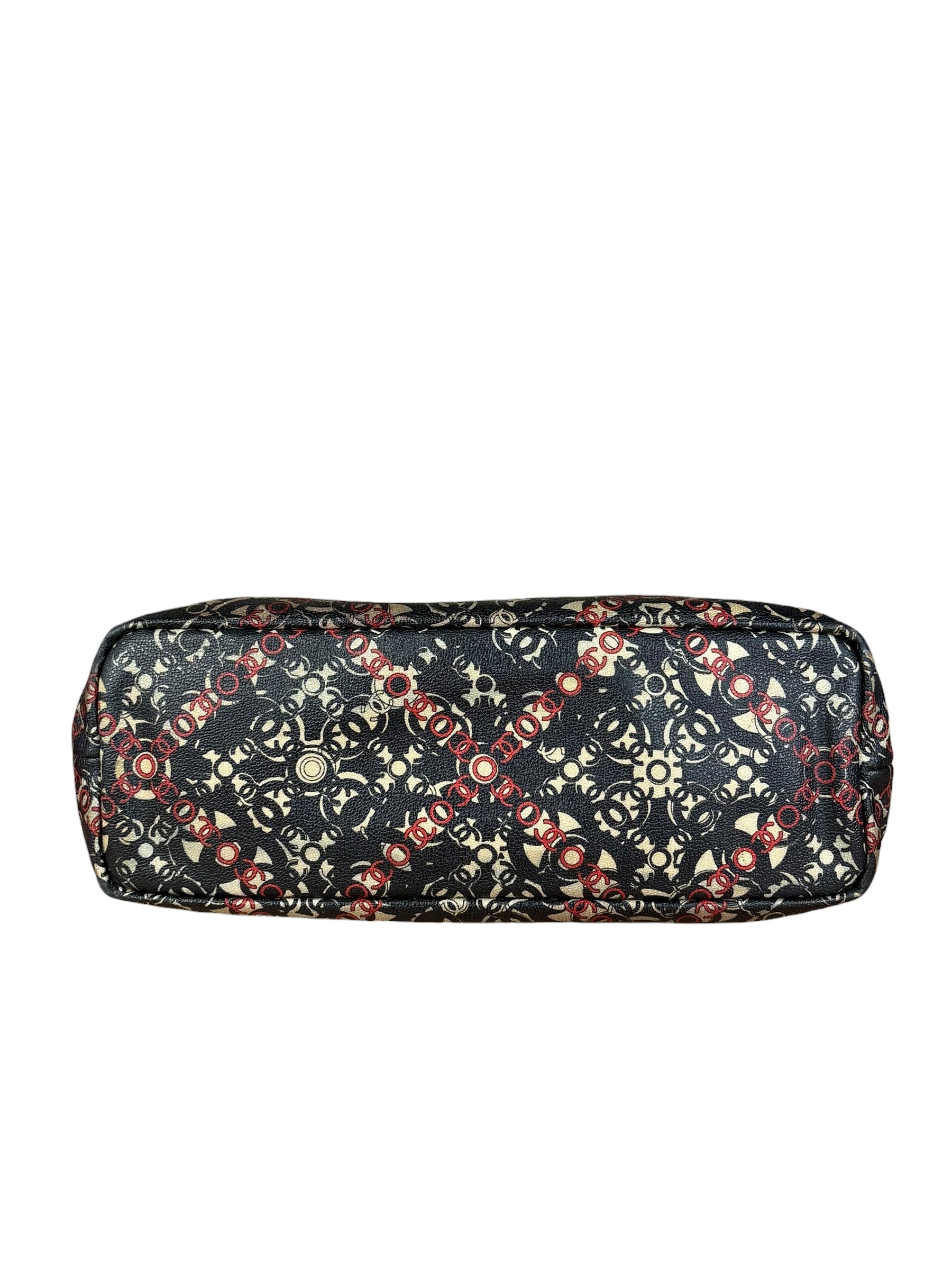 Chanel Multicolor CC Optic Coco Tote 2006