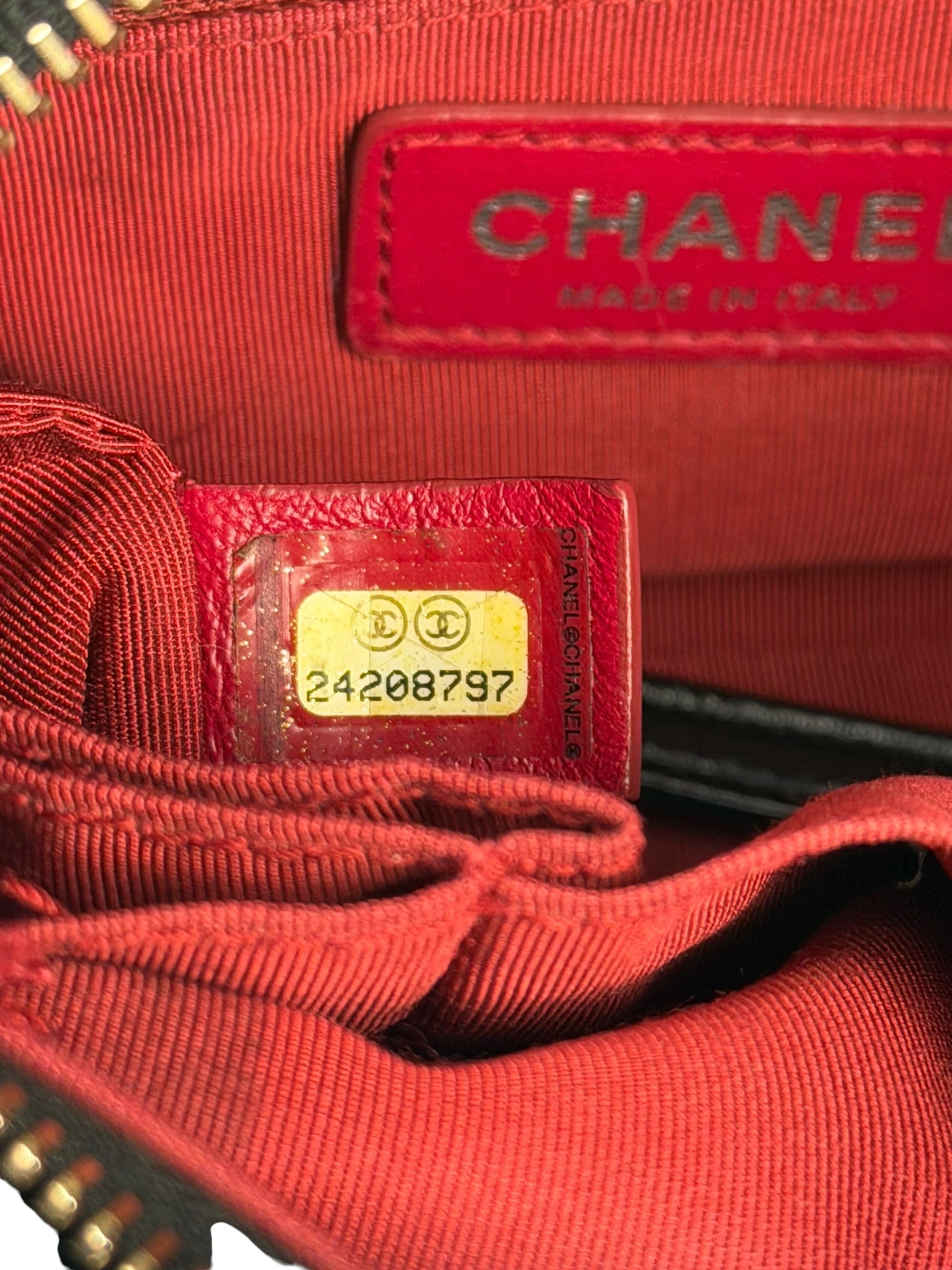 Chanel Black Quilted Leather Small Gabrielle Hobo Bag 2019