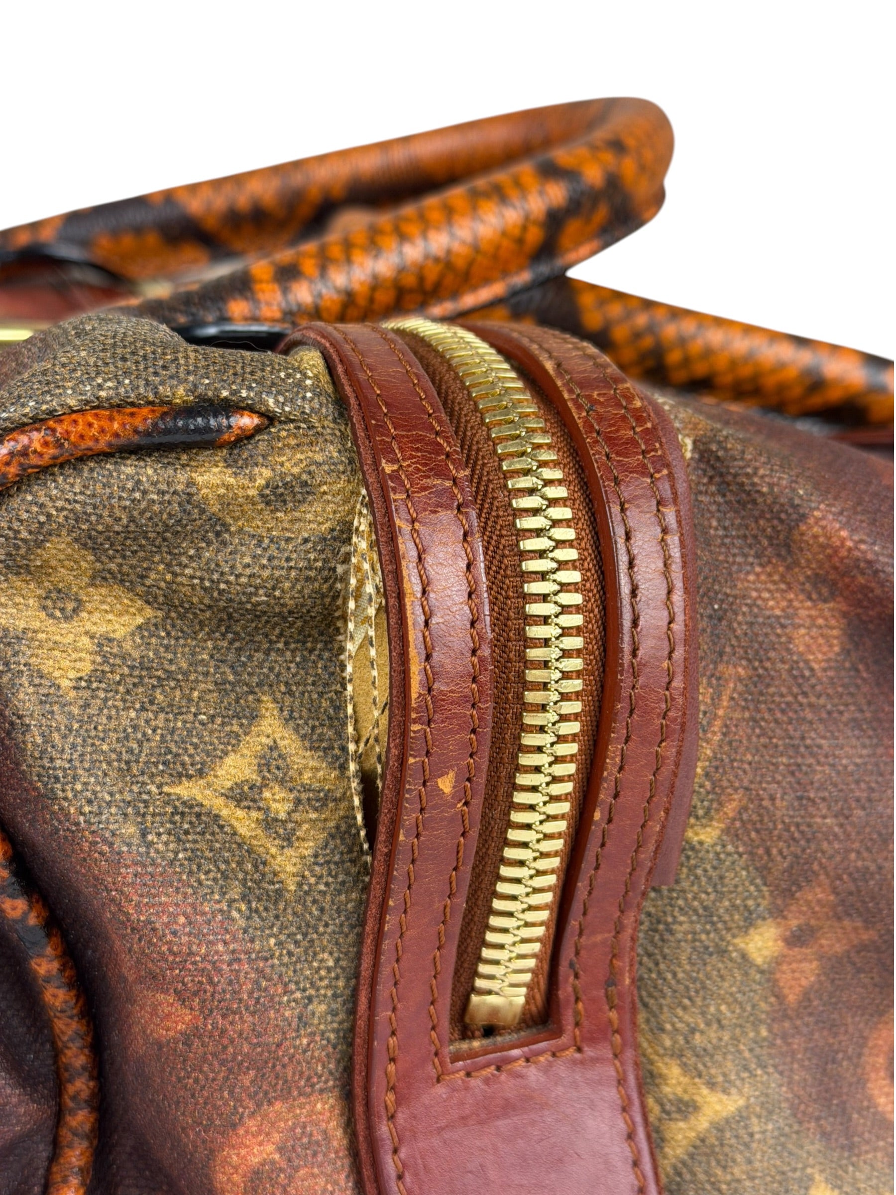 Louis Vuitton Multicolor Leather Mancrazy Jokes Handbag