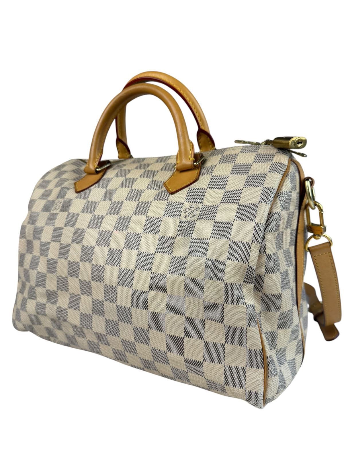 Louis Vuitton Damier Azur Speedy 30 Bandouliere