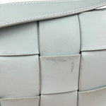 Bottega Veneta Intercciato Cassette Glacier Crossbody
