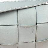 Bottega Veneta Intercciato Cassette Glacier Crossbody