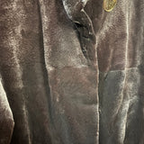 Fabio Mantegazza Vintage Black Fur Coat