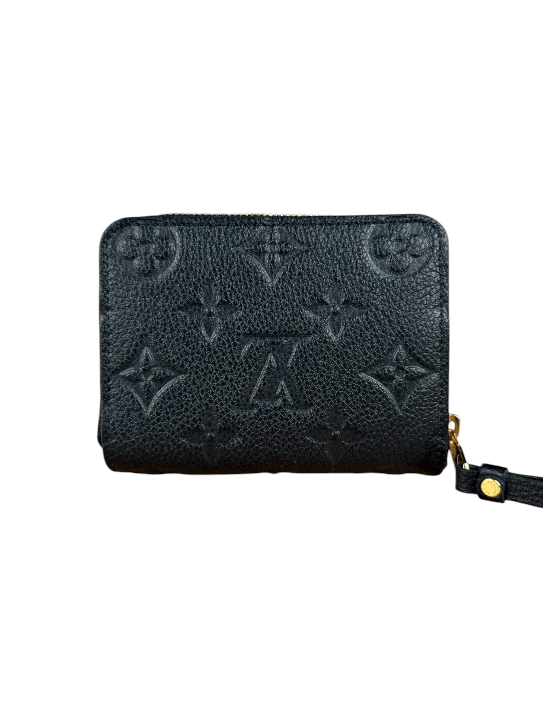 Louis Vuitton Black Zippy Coin Purse