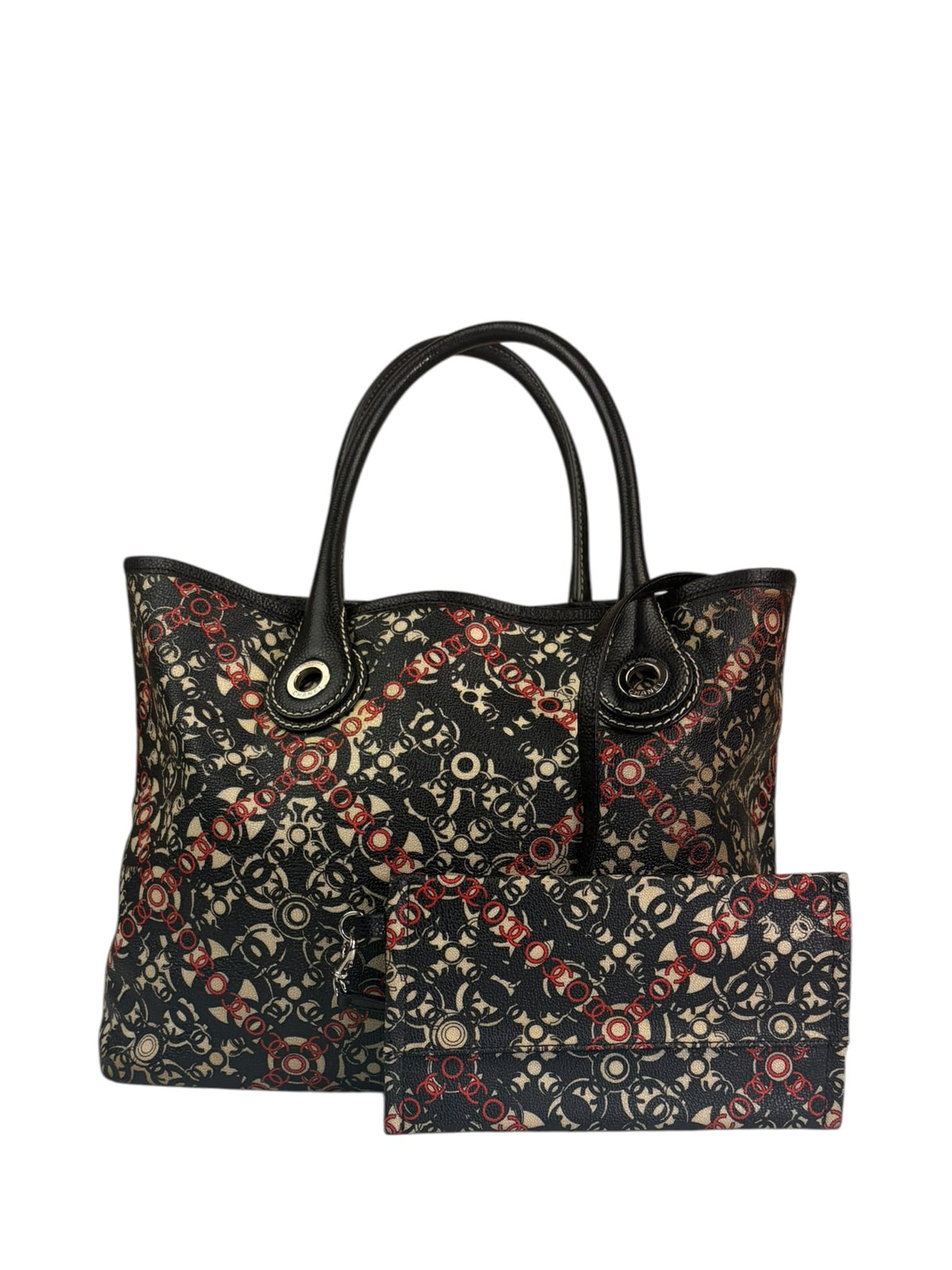 Chanel Colorblock Caviar Leather Optic Coco Tote 2006