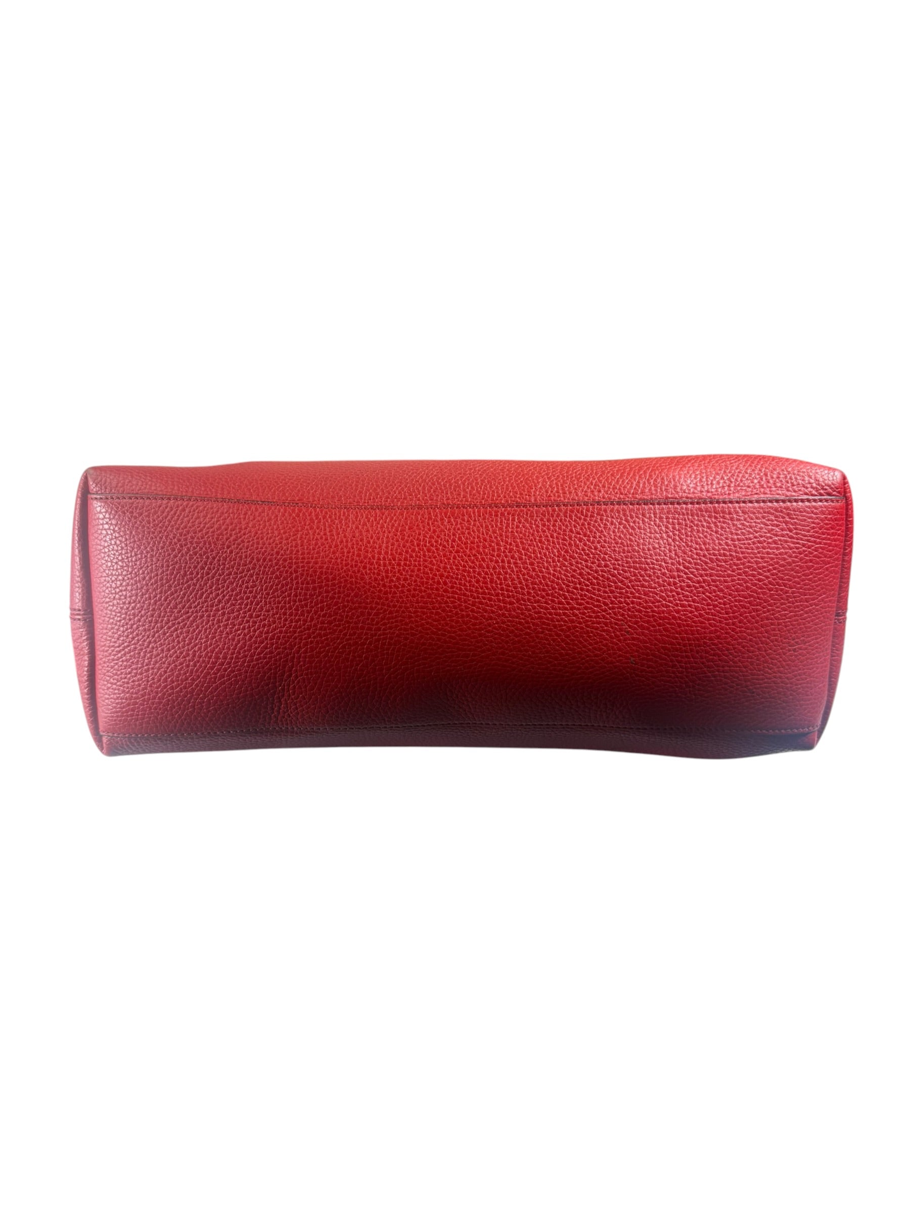 Gucci Red Leather Soho Chain Shoulder Bag