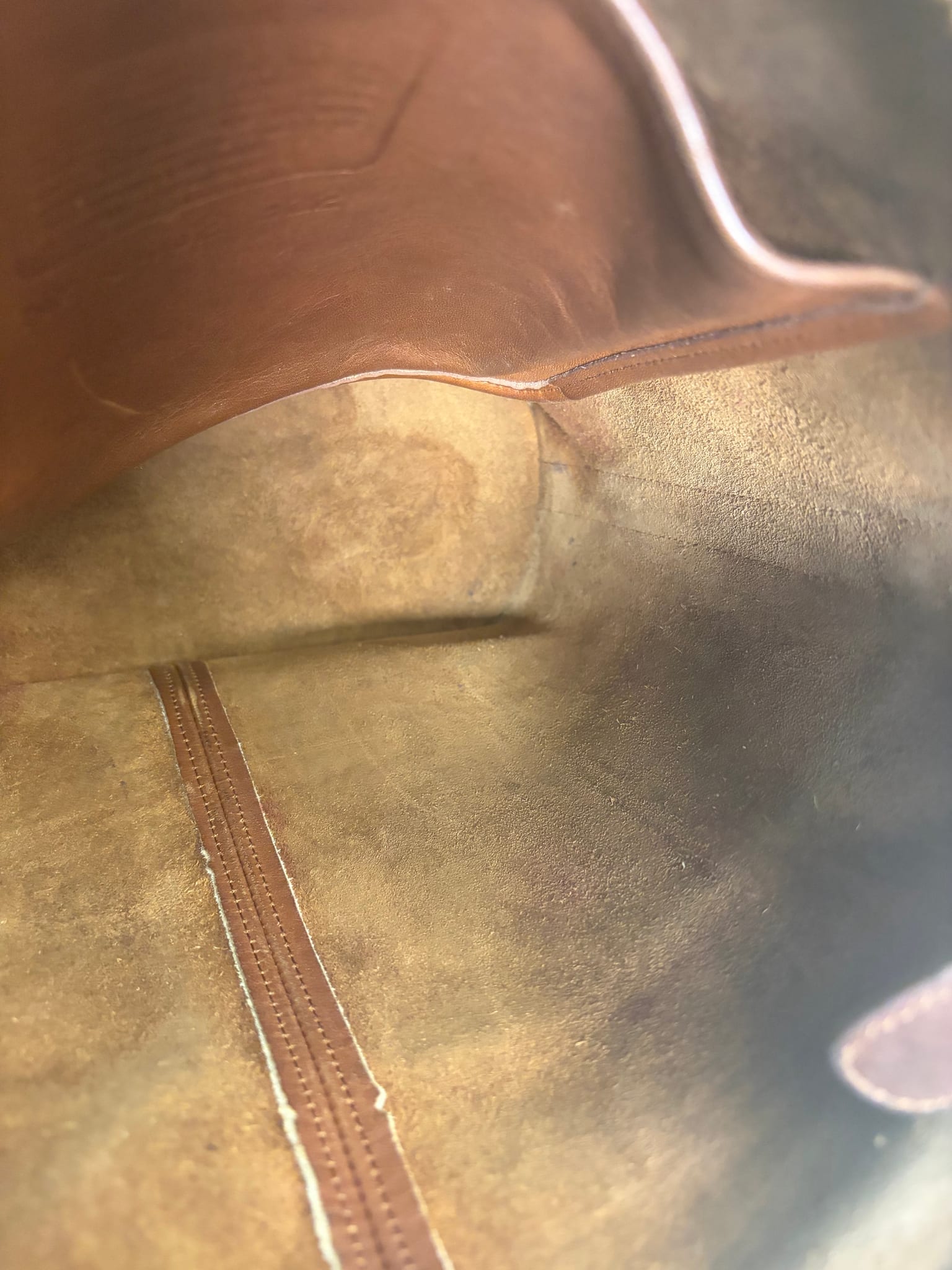 Coach Vintage Brown Leather Legacy Zip Crossbody Bag
