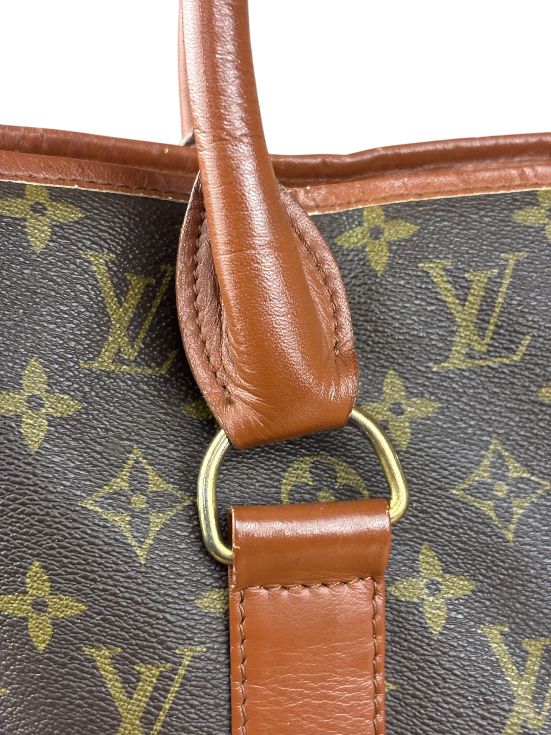 Louis Vuitton Vintage Monogram Sac Weekend Tote Bag MM