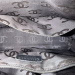 Chanel Black Leather Wild Stitch Tote Bag 2002