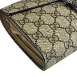 Gucci Beige Leather GG Dionysus Small Wallet On Chain