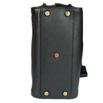 Yves Saint Laurent Black Grained Leather Sac De Jour Two-Way Bag