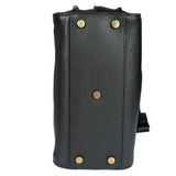 Yves Saint Laurent Black Grained Leather Sac De Jour Two-Way Bag