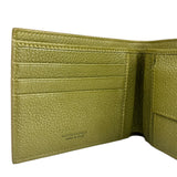 Bottega Veneta Intercciato Green Wallet