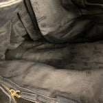 Gucci Vintage Black Leather Sienna Tote