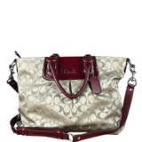 Coach Beige Signature C Tote Bag