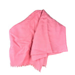 Gucci GG Pink Silk/Wool Scarf