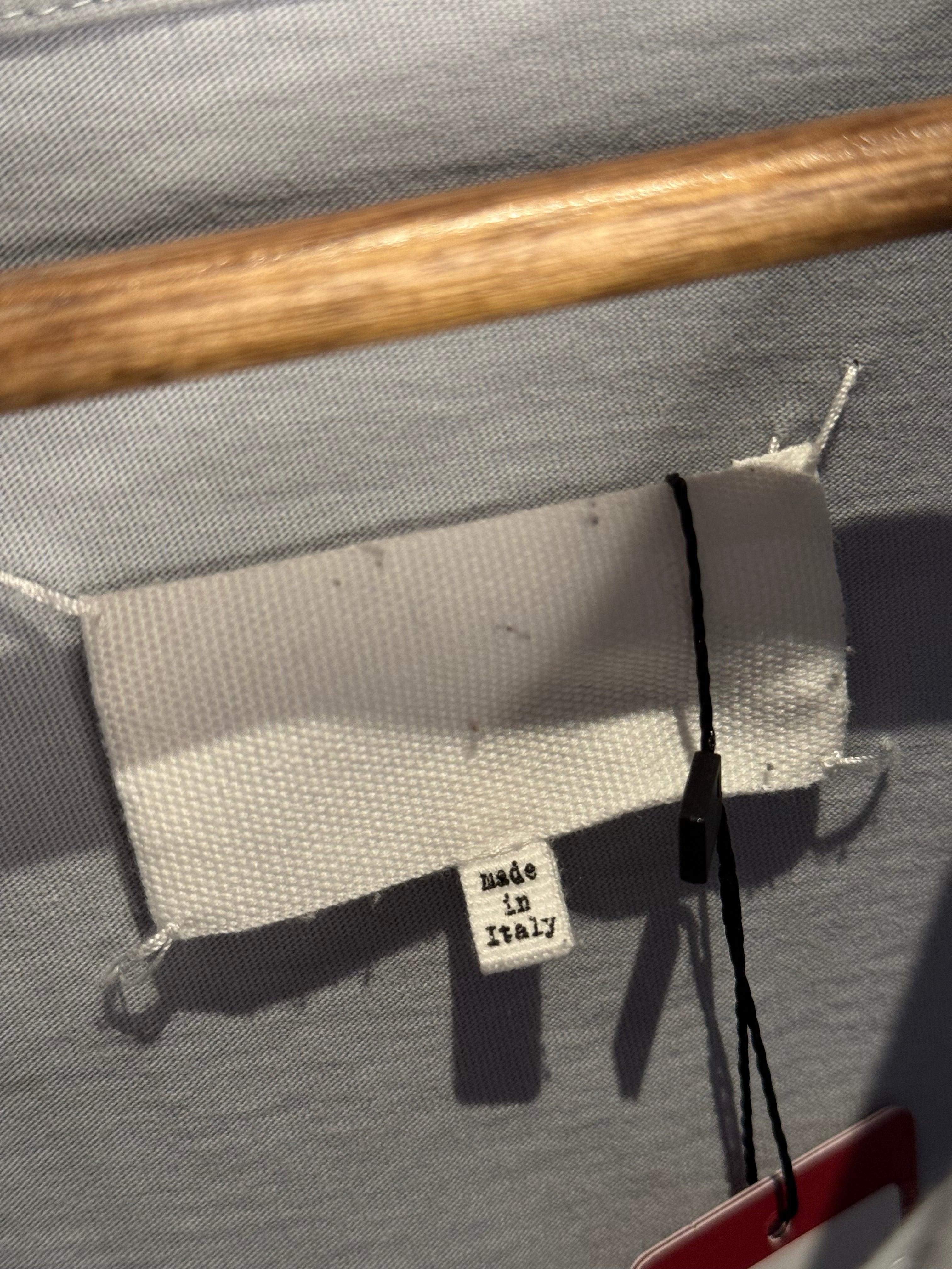 Maison Margiela Soft Blue Numbers Tee