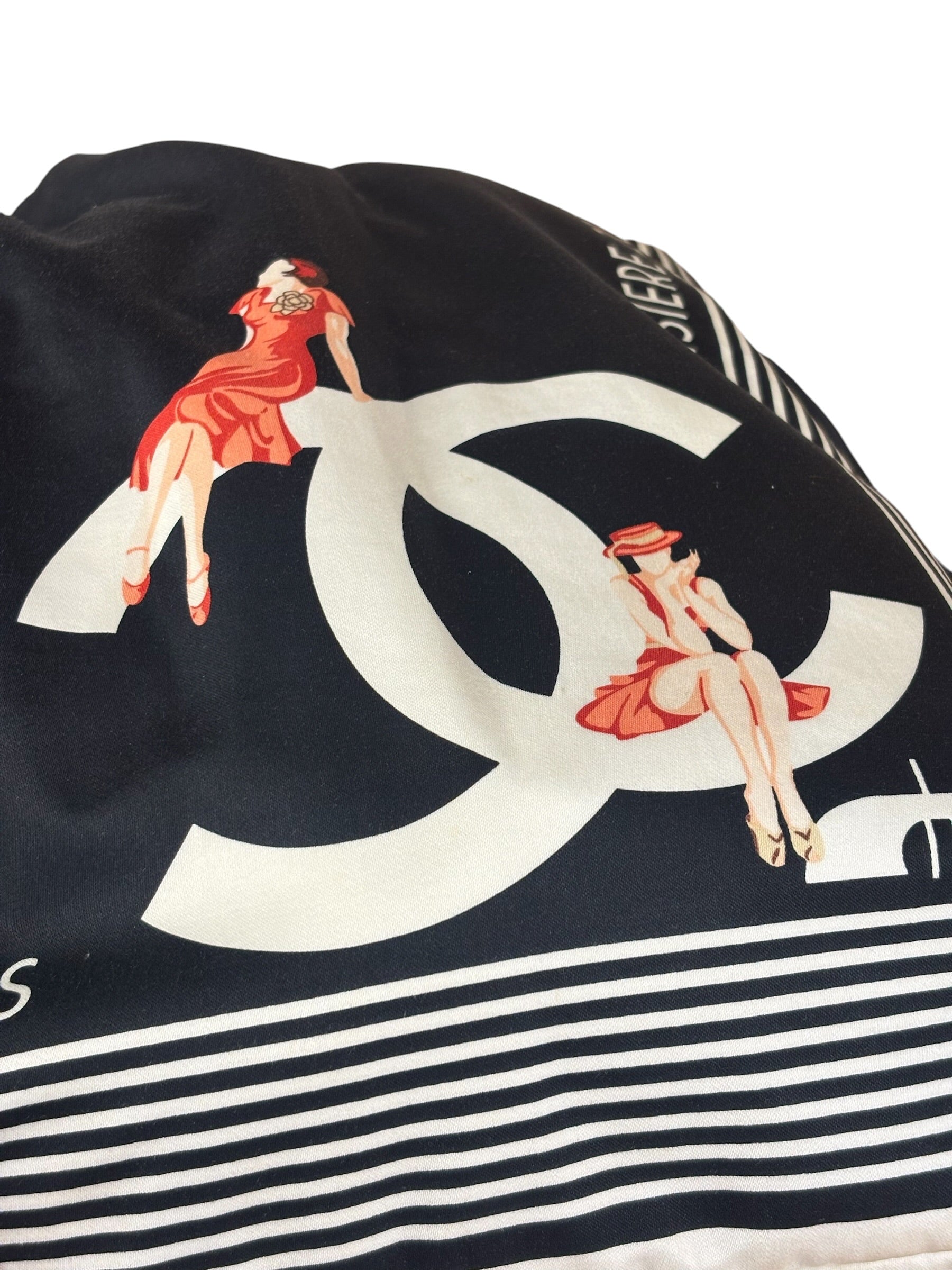 Chanel Multicolor Paris-Venice Bon Bon Printed Chain Tote Bag 2010