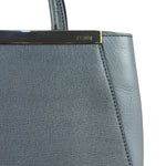 Fendi Grey Leather 2Jours Tote/Hand Bag