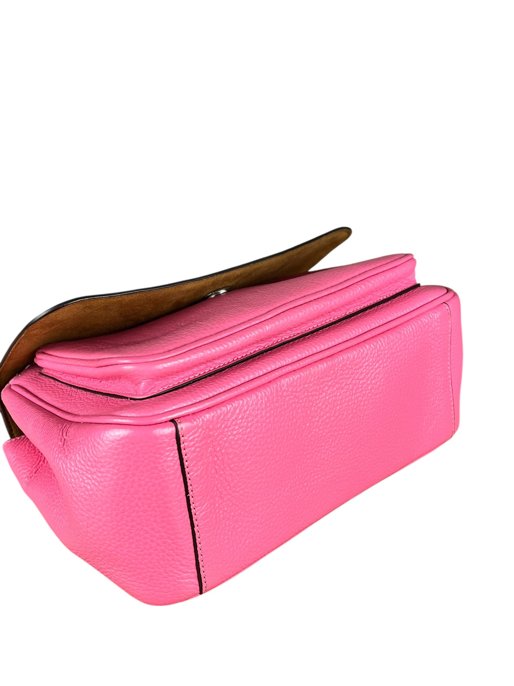 Coach Leather Klare Crossbody 25 Pink