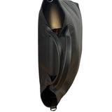 Longchamp Black Leather Le Pliage Xtra Medium Tote