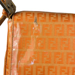 Fendi Orange Vinyl Mamma Baguette