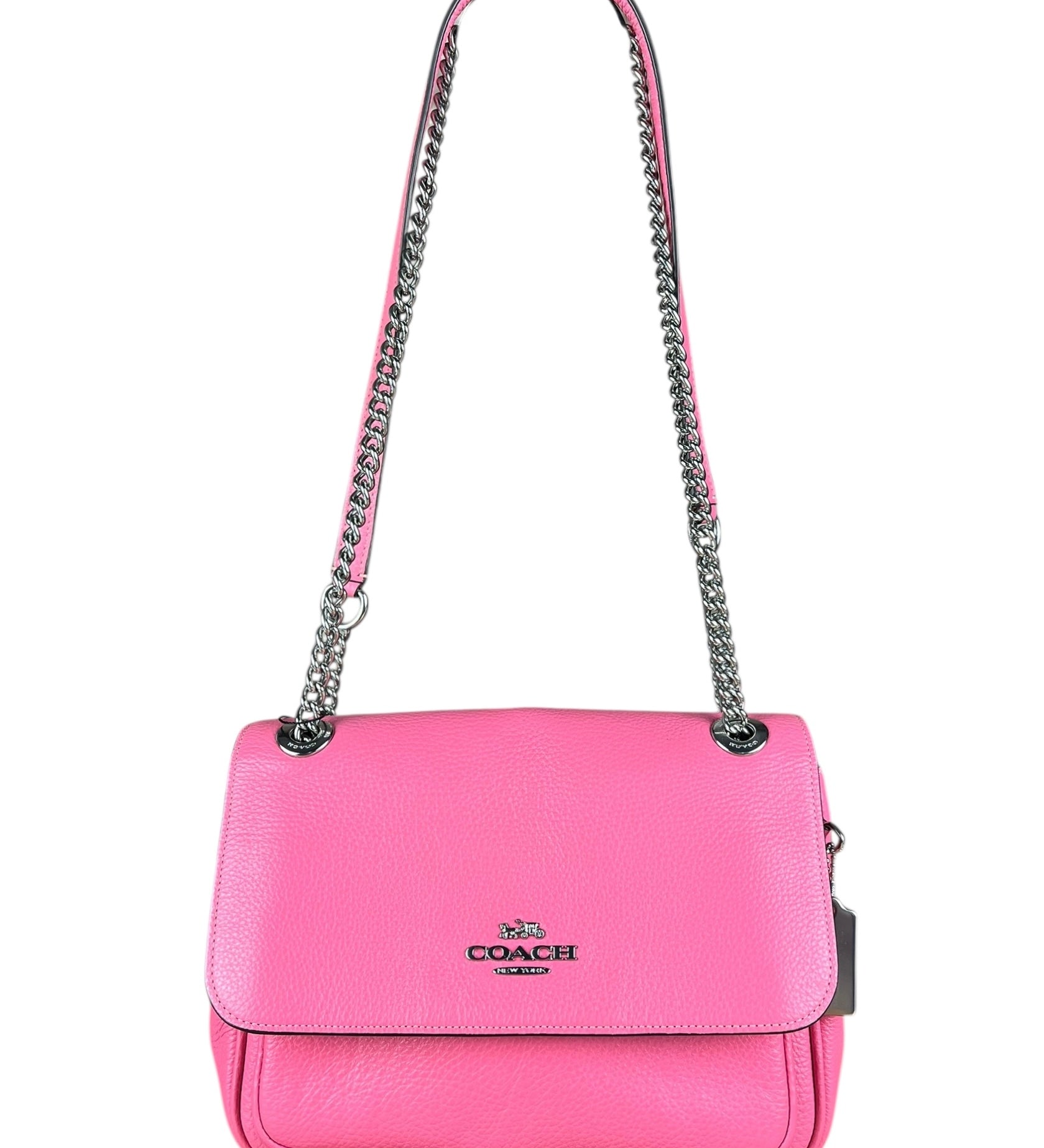 Coach Leather Klare Crossbody 25 Pink