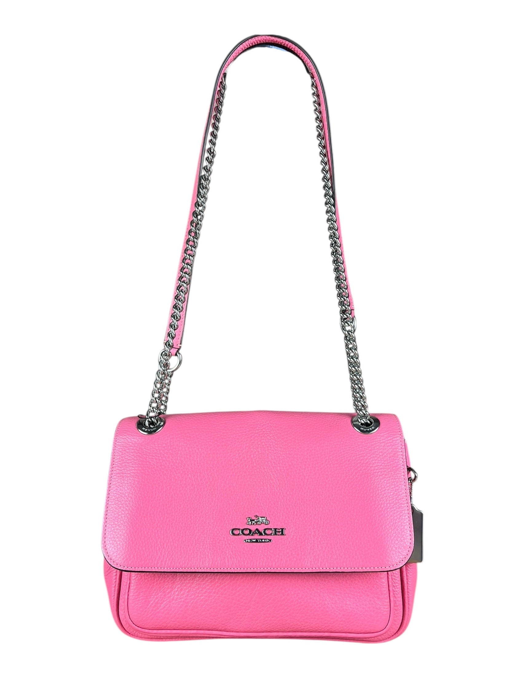 Coach Leather Klare Crossbody 25 Pink